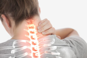 neck pain image female